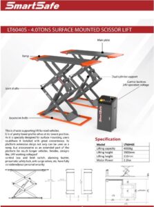 smartsafe scissor lift