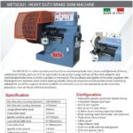 METSE301- HEAVY DUTY BRAKE SKIM MACHINE